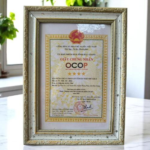 Chứng Nhận Sản Phẩm OCOP